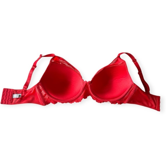 Daisy Fuentes Bra Red Lace women’s size 38D - Picture 5 of 9